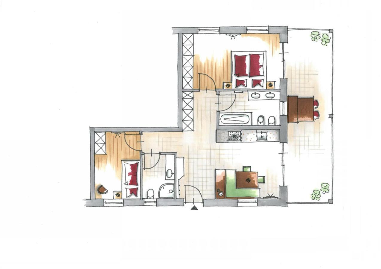 Apartmán Nofnerhof Appiano Sulla Strada Del Vino Exteriér fotografie